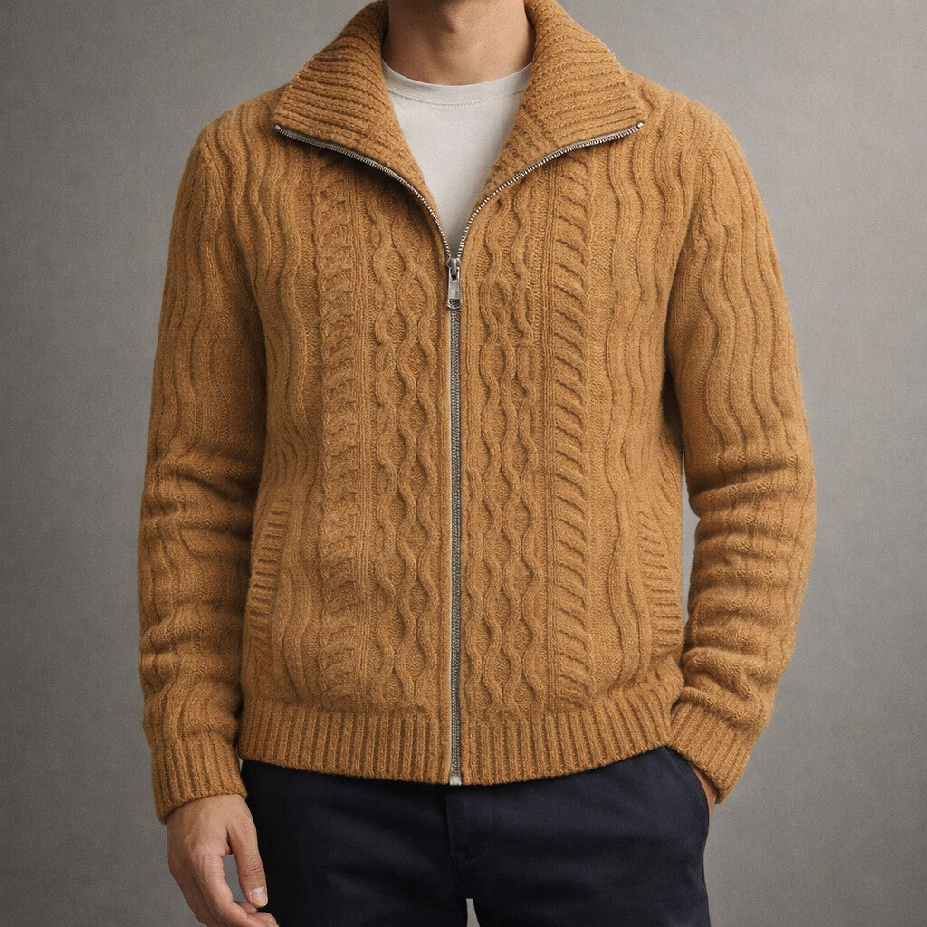 GILET CLASSIQUE ZIPPÉ POUR HOMME
