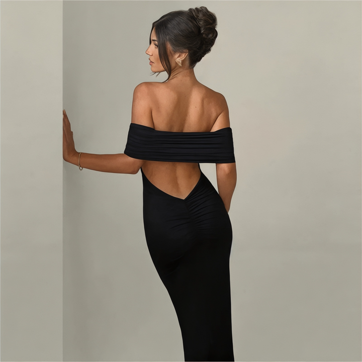 Camille Cannes | Robe Longue Élégante Sans Bretelles