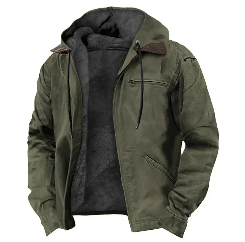 VESTE AVEC CAPUCHE POUR HOMME AUTOMNALE