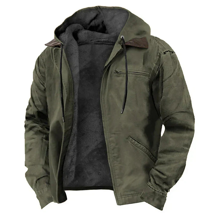 VESTE AVEC CAPUCHE POUR HOMME AUTOMNALE