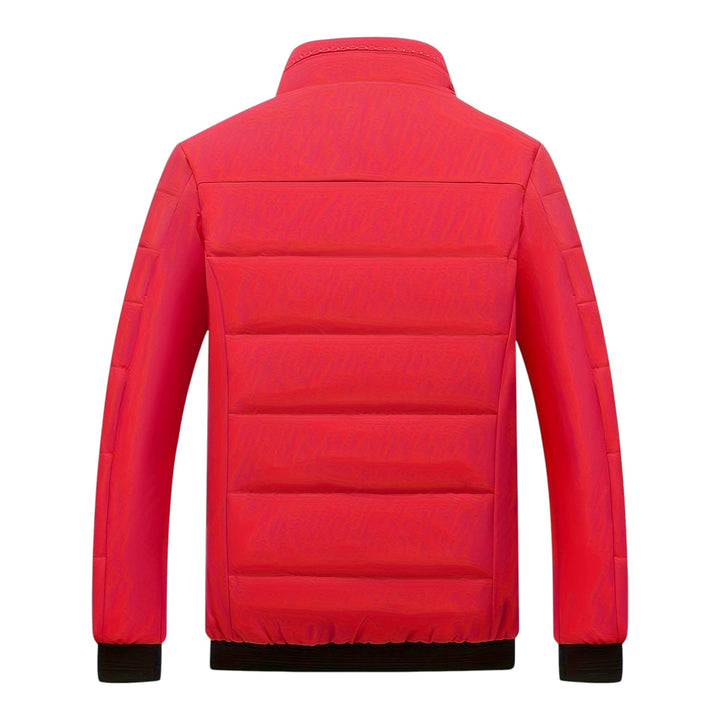 VESTE D’HIVER ÉLÉGANTE ZIPPÉE POUR HOMME