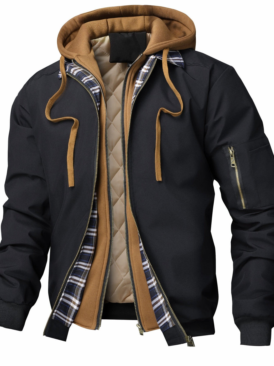 VESTE BOMBER REMBOURRÉE POUR HOMME