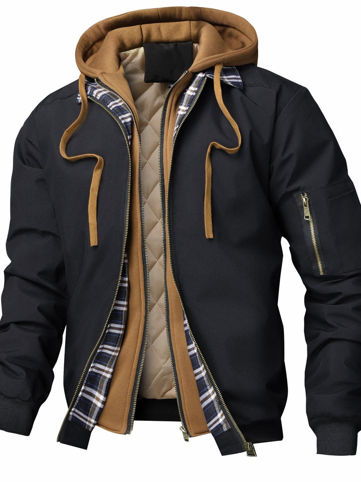 VESTE BOMBER REMBOURRÉE POUR HOMME