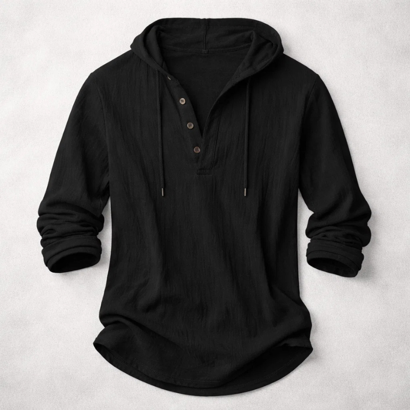 CHEMISE À CAPUCHE ÉLÉGANTE POUR HOMME