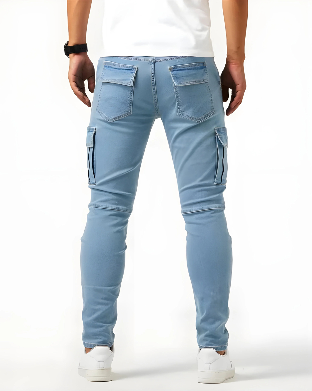PANTALON CARGO STRETCH POUR HOMMES