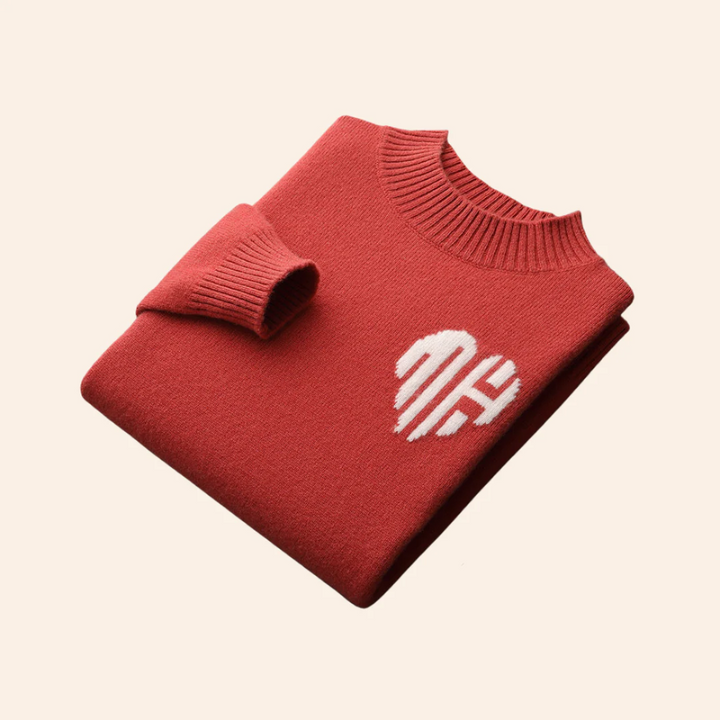 Bora Bora Cashmere Heart Sweater