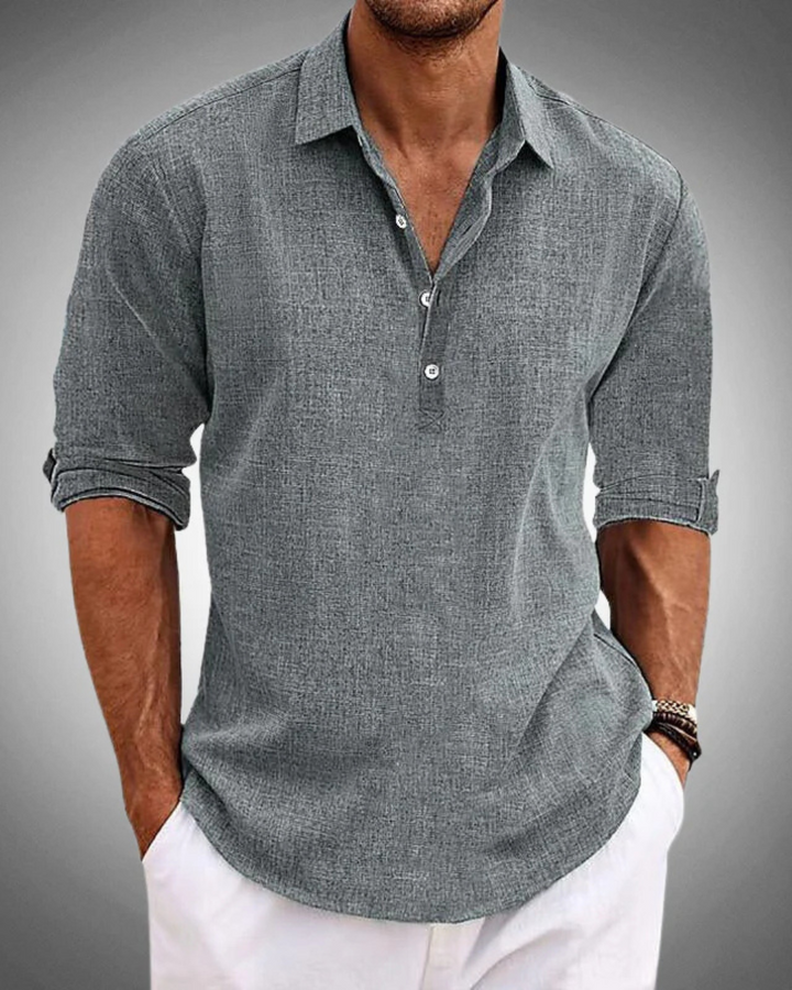 CHEMISE CLASSIQUE EN COTON POUR HOMME