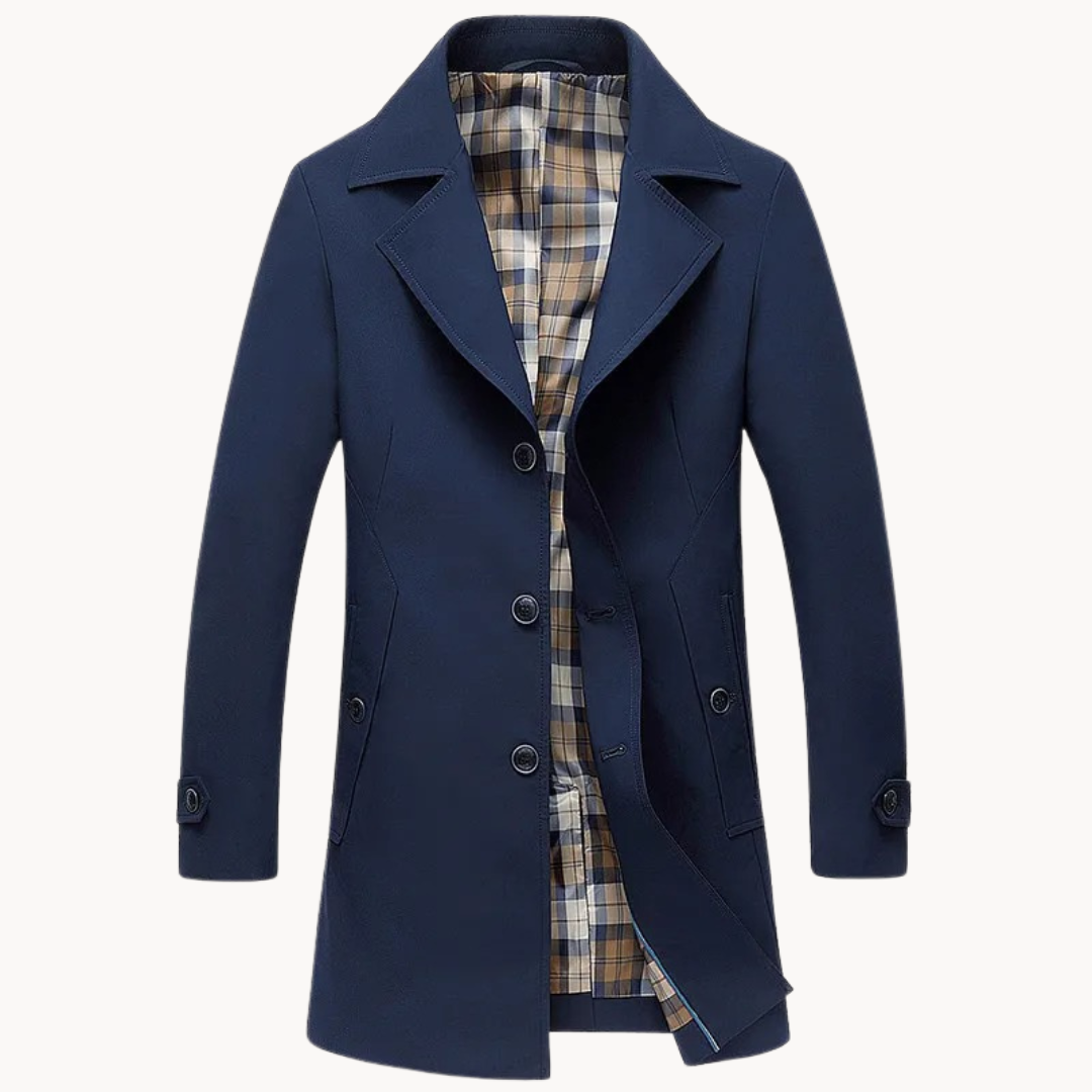 MANTEAU CLASSIQUE MI-LONG POUR HOMME