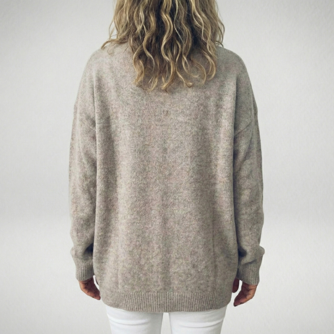 Anne | Pull en cachemire col V