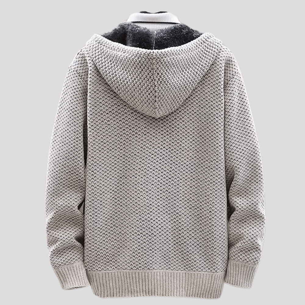 VESTE ÉLÉGANTE AVEC CAPUCHE