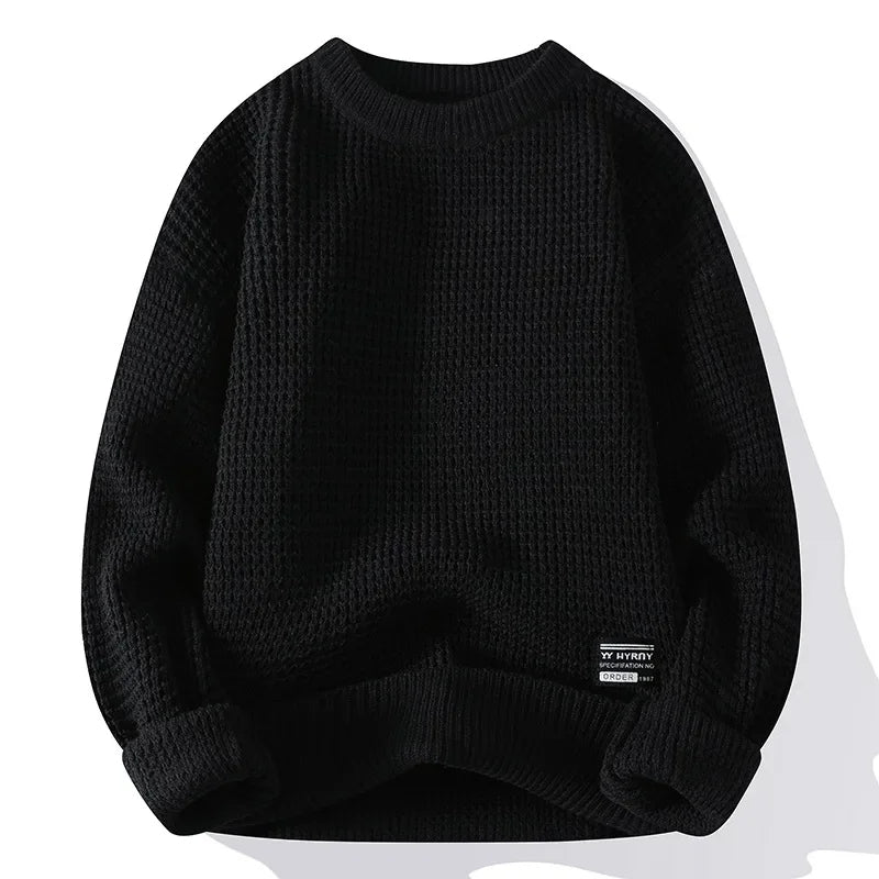 PULL EN MAILLE TEXTURÉ POUR HOMME