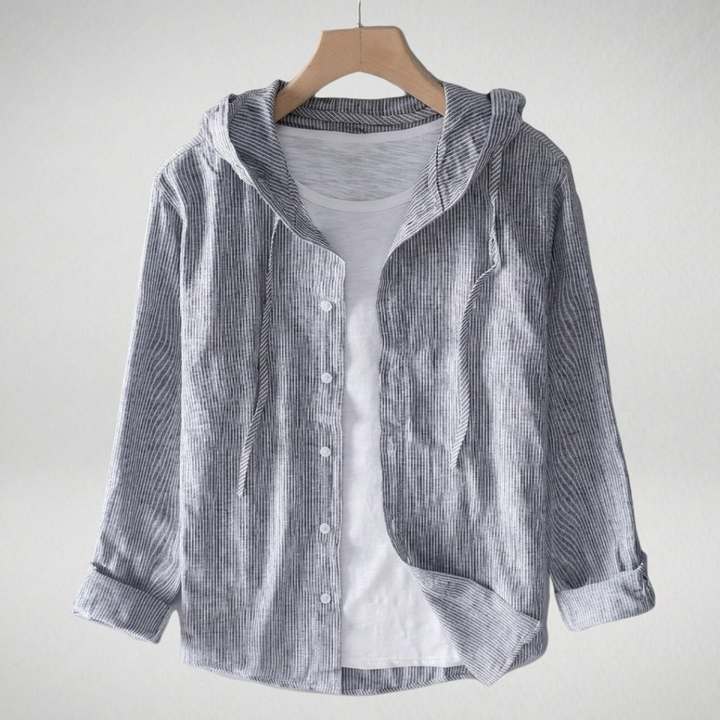 Élina | Chemise Légère Élégante à Capuche