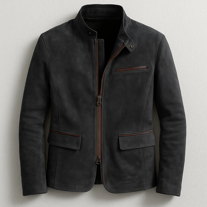 VESTE EN DAIM