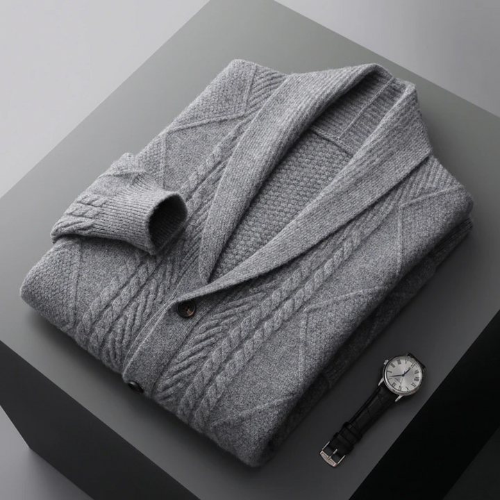 Savoca Merino Wool Cardigan