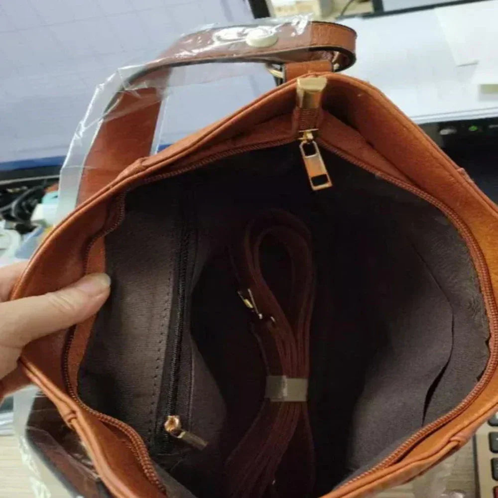 Tessa | Sac à bandoulière vintage au design classique et intemporel