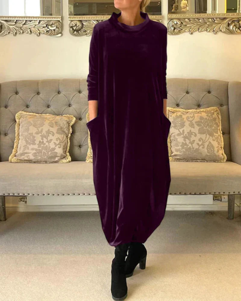 Isaline | Robe Velours Signature