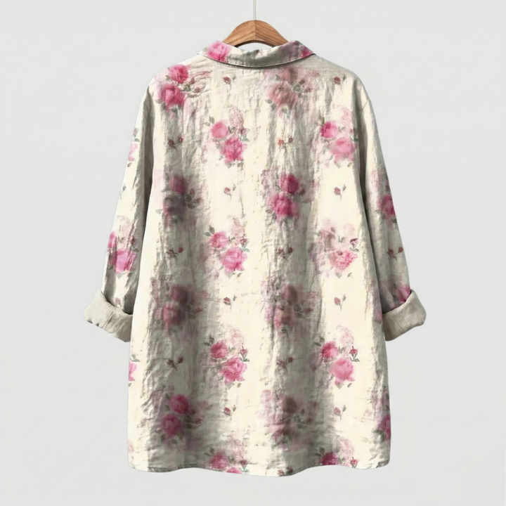 Madeleine | Chemise florale premium au tombé élégant