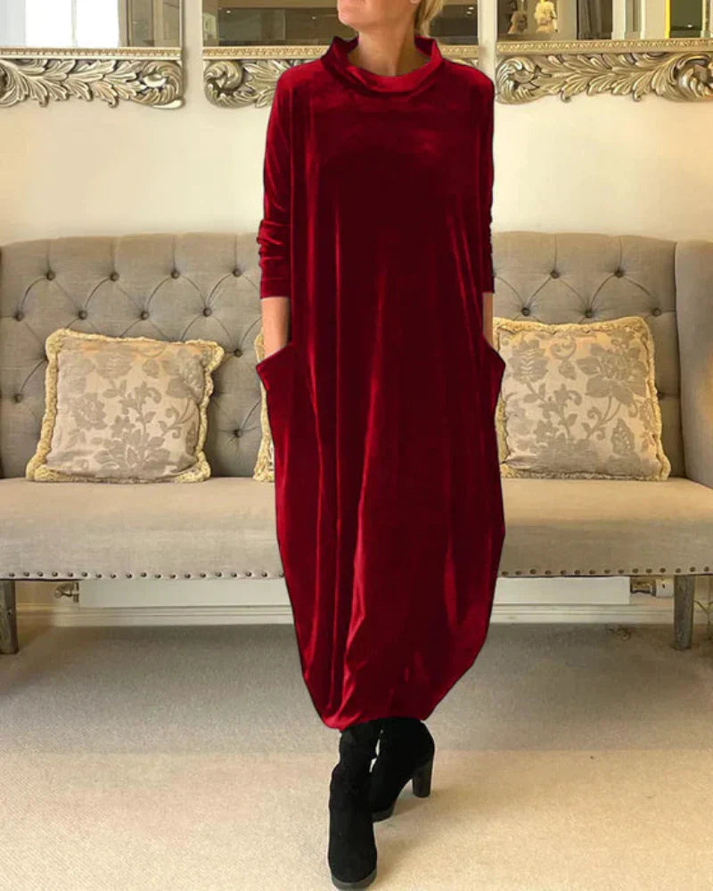 Isaline | Robe Velours Signature