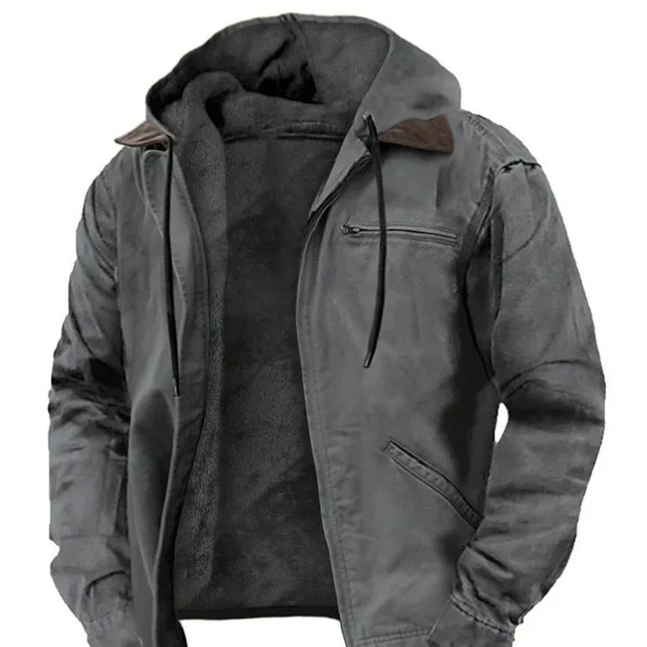 VESTE AVEC CAPUCHE POUR HOMME AUTOMNALE