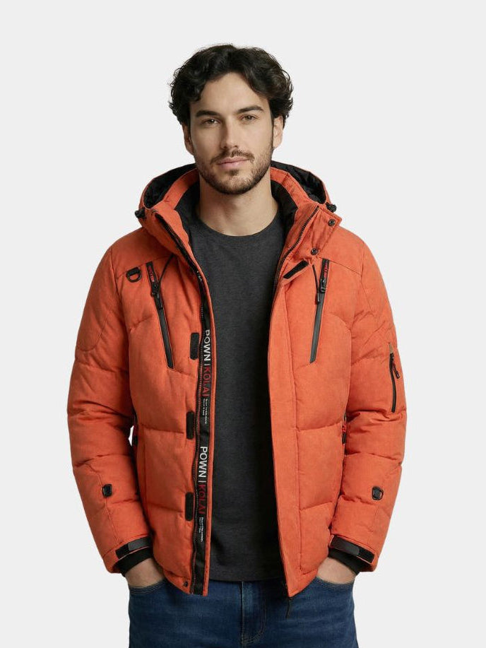 TRISTAN | Doudoune en duvet d'oie — col haut et chaleur premium