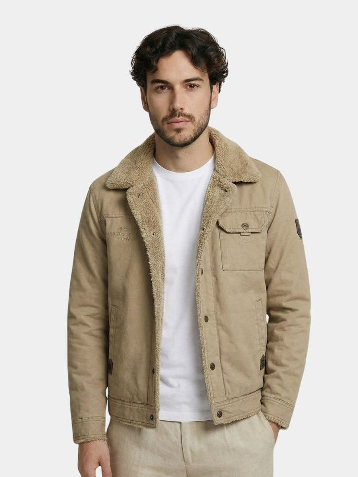 NICOLAS | Blouson aviateur vintage — esprit MA-1 et finition mate