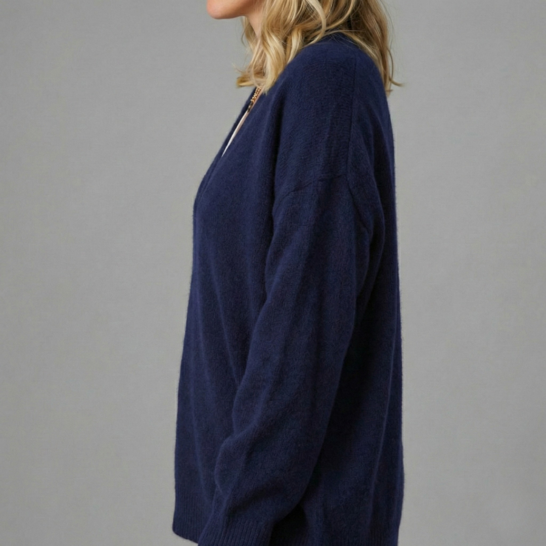 Anne | Pull en cachemire col V