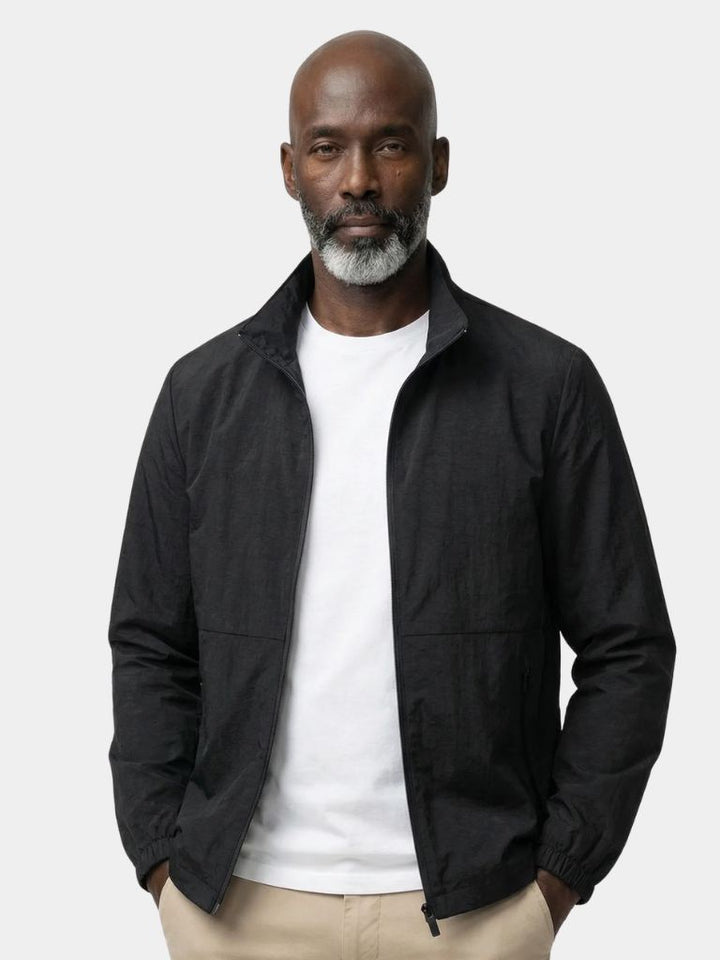 JACQUES | Veste utility zippée en coton technique — coupe contemporaine