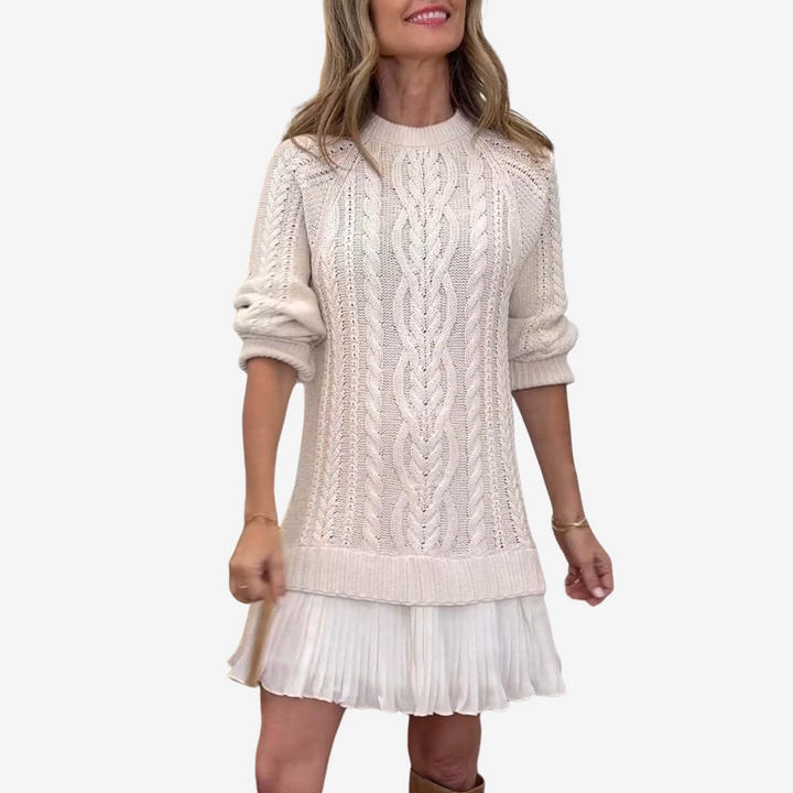 Camille Cannes | Robe Pull en Maille