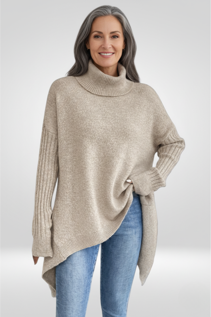 Isabelle | Pull Asymétrique Douillet