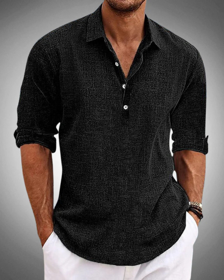 CHEMISE CLASSIQUE EN COTON POUR HOMME