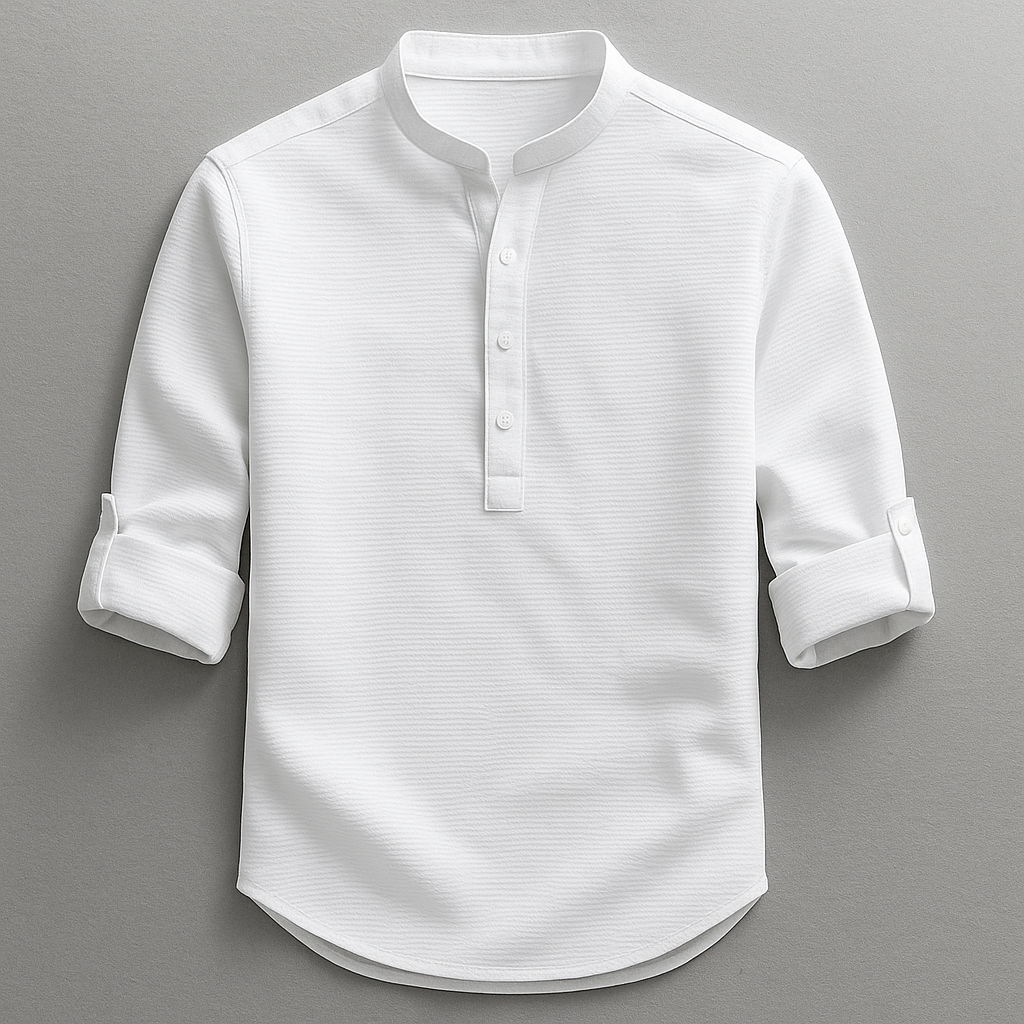 CHEMISE EN COTON ET LIN