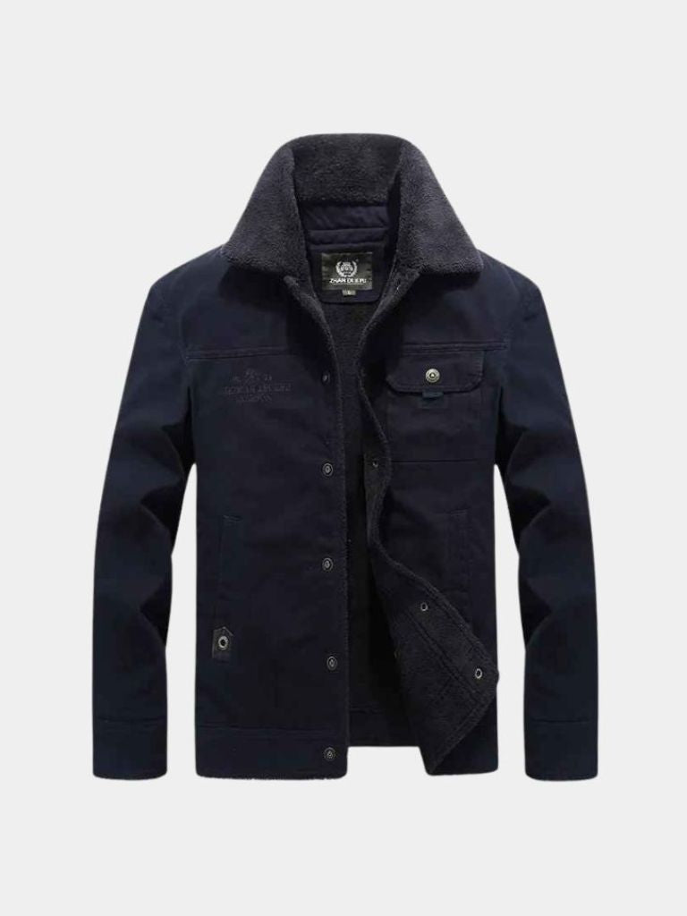 NICOLAS | Blouson aviateur vintage — esprit MA-1 et finition mate