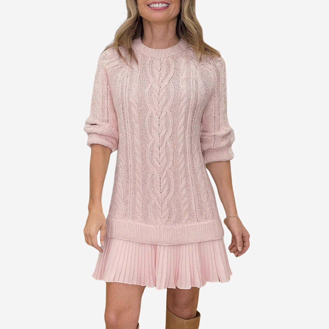 Camille Cannes | Robe Pull en Maille