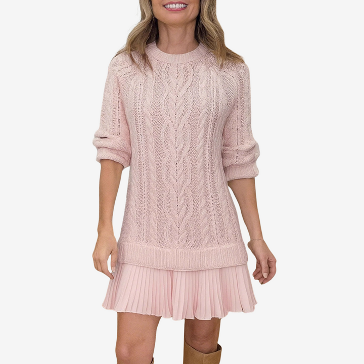 Camille Cannes | Robe Pull en Maille
