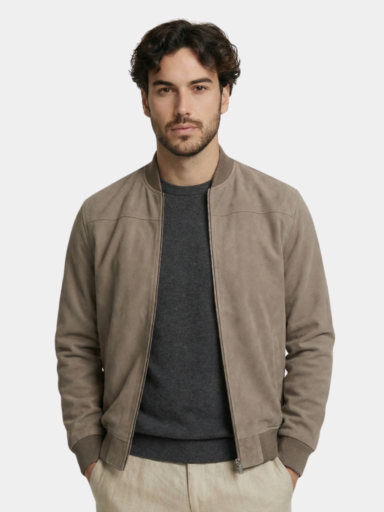 Elegant Suede Jacket