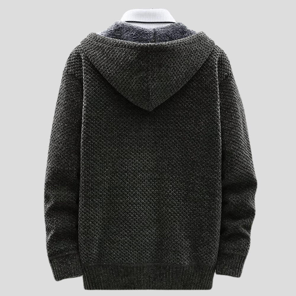 VESTE ÉLÉGANTE AVEC CAPUCHE
