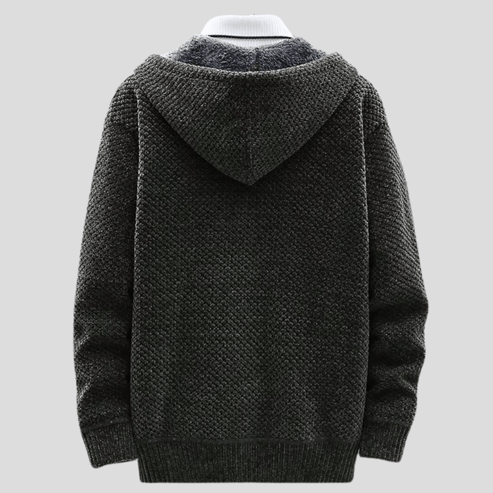 VESTE ÉLÉGANTE AVEC CAPUCHE