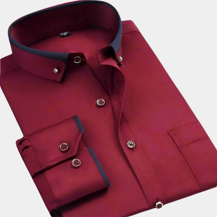 CHEMISE CLASSIQUE À MANCHES LONGUES