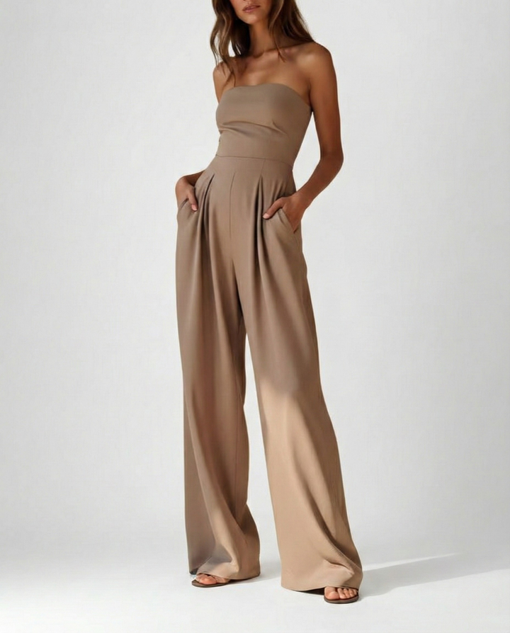 Céleste | Combinaison bustier fluide
