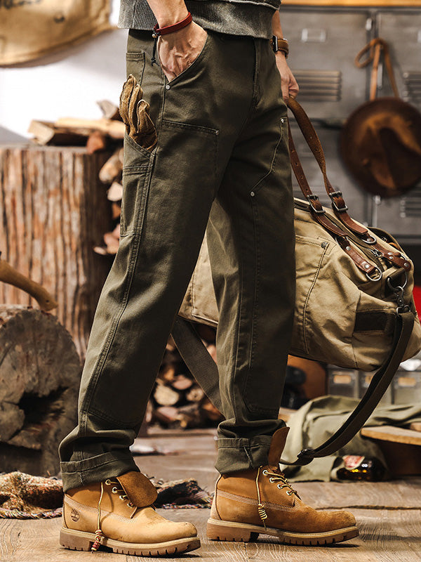 PANTALON EN COTON UTILE POUR HOMME