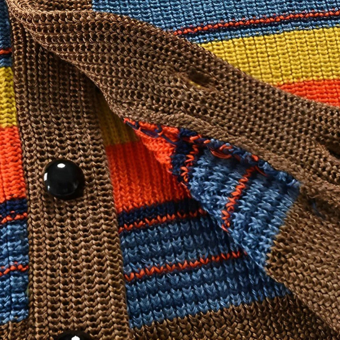 CARDIGAN RETRÒ POUR HOMME