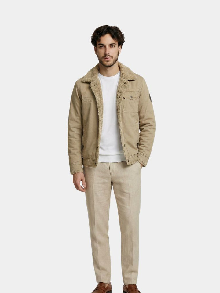 NICOLAS | Blouson aviateur vintage — esprit MA-1 et finition mate