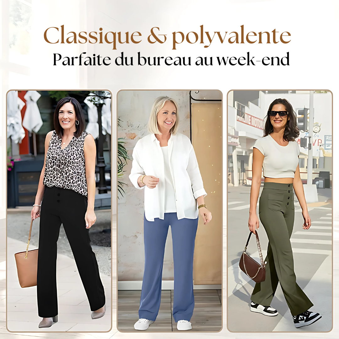 Camille Cannes | Pantalon Confort Élégant