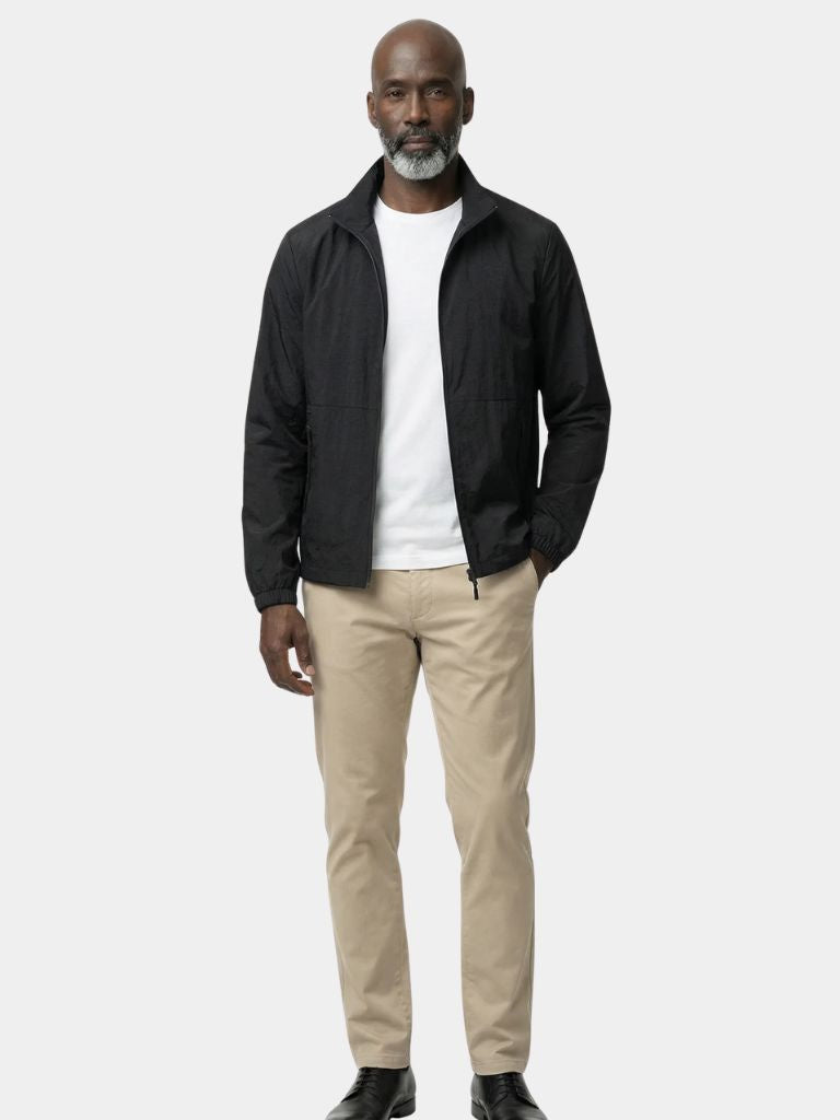 JACQUES | Veste utility zippée en coton technique — coupe contemporaine