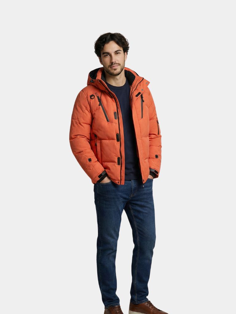 TRISTAN | Doudoune en duvet d'oie — col haut et chaleur premium