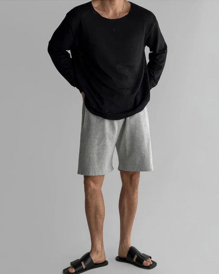 Casual Knit T-Shirt