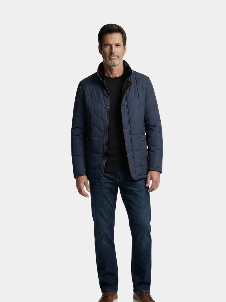 Padded winter jacket