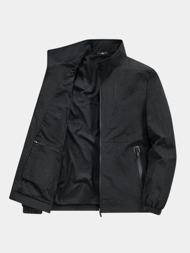 JACQUES | Veste utility zippée en coton technique — coupe contemporaine