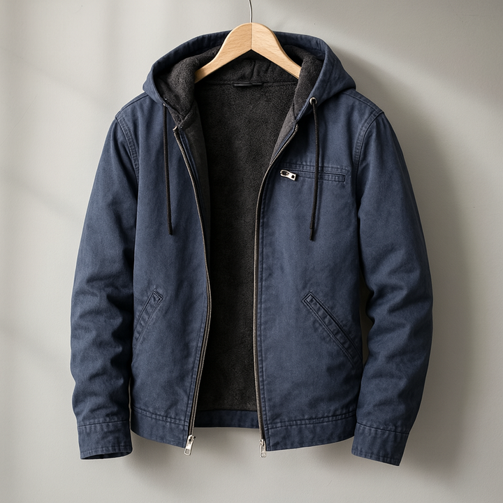 VESTE DOUBLÉE POLAIRE POUR HOMME