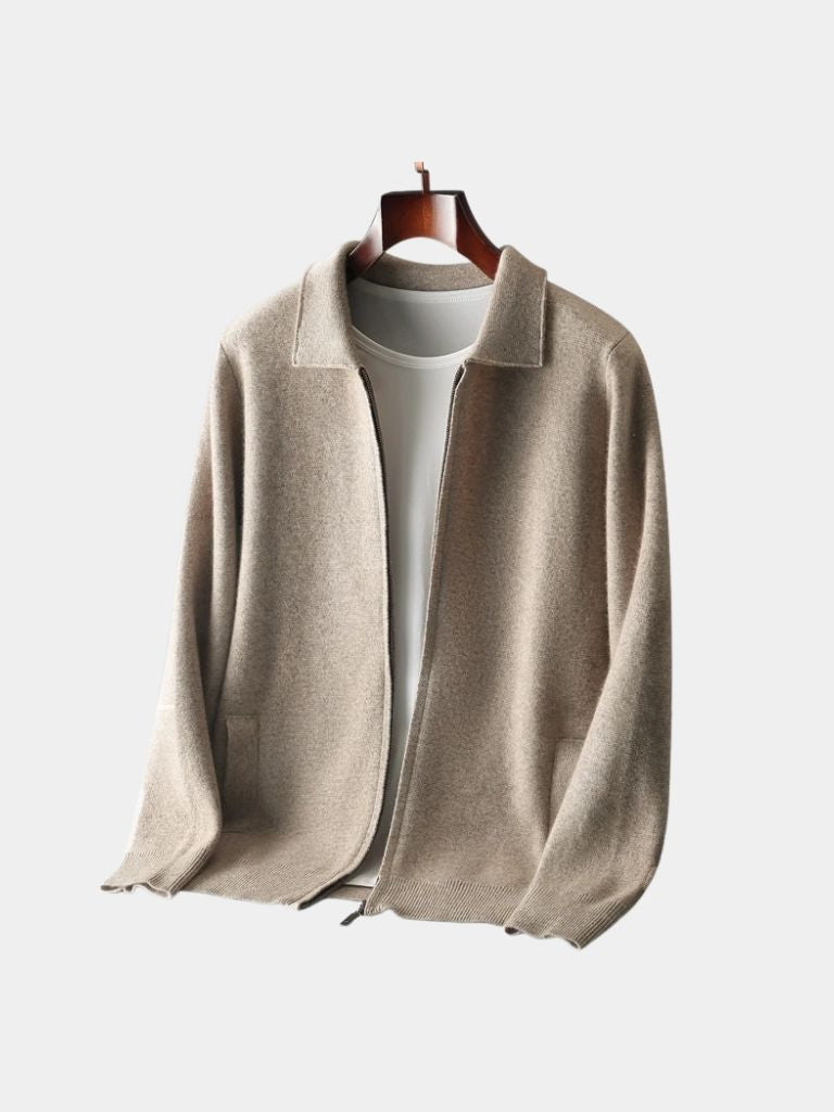 FERNAND | Veste en cachemire — maille raffinée et tombé impeccable